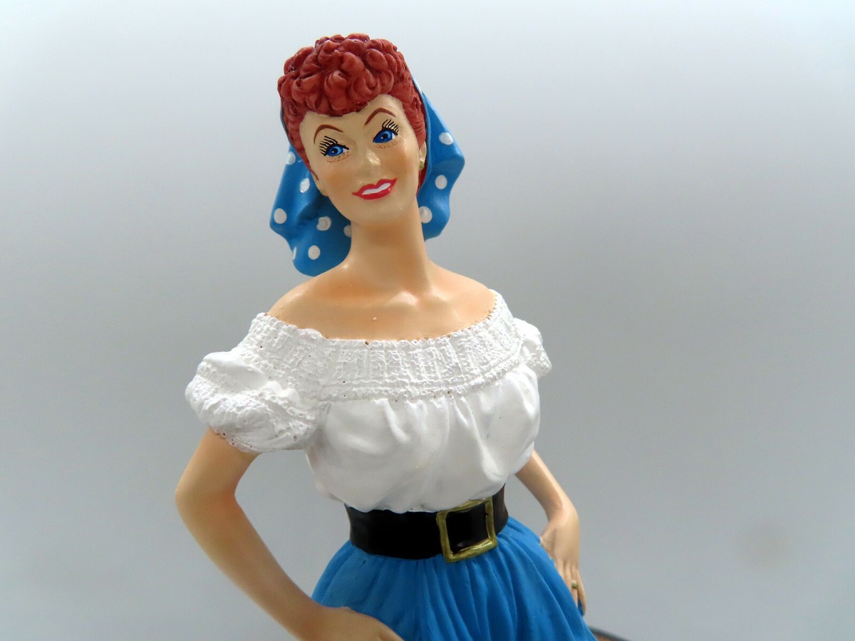 希少1点物【LGB・ Le Grand Bleu】アンティークオーナメントラック New I Love Lucy Grape Stomping Music Box Limited Edition By Dave