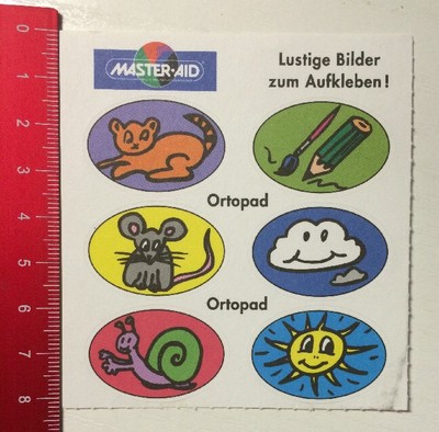 Aufkleber/Sticker: Master-Aid Lustige Bilder Zum Aufkleben - Ortopad (310416193)