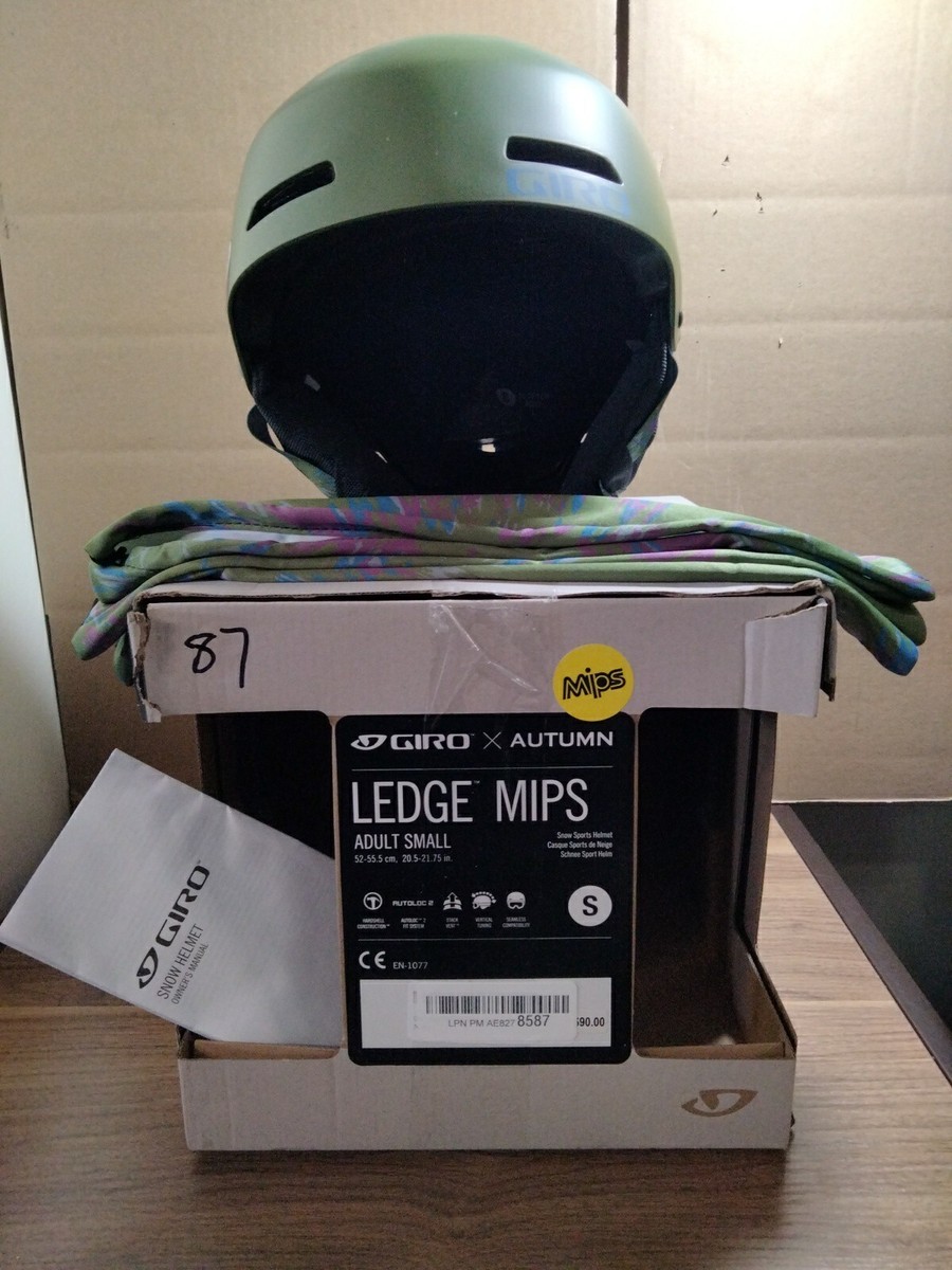 Giro Ledge Mips Snow Helmet Adult Small Matte Autumn Green | eBay