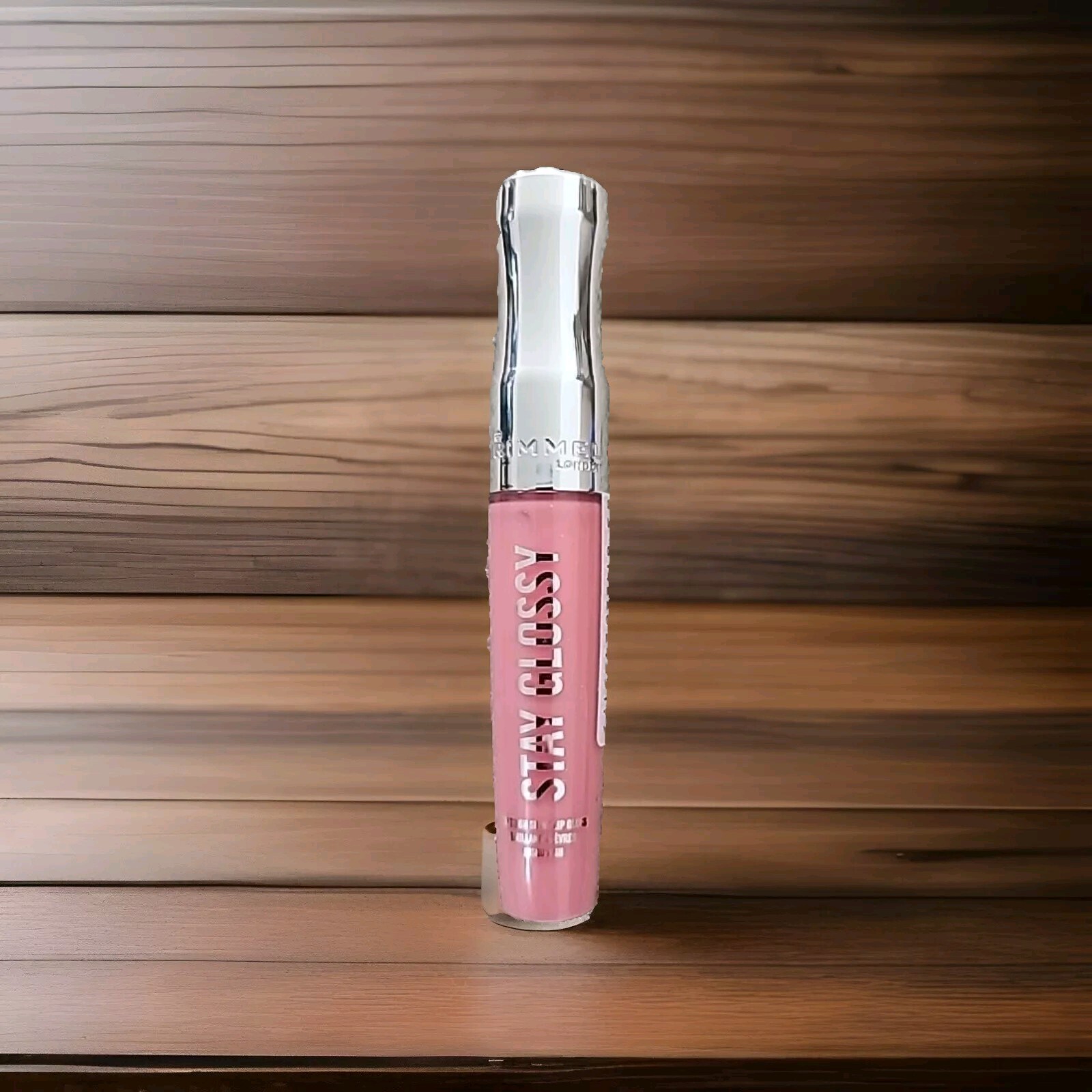 Stay Glossy Lip Gloss in Claridges Ruby by Rimmel London - 0.18 oz for Women