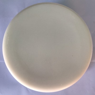 Plat De Service Saladier Arc Arcopal France Fleurs Bleues H 9,3 D 21,5
