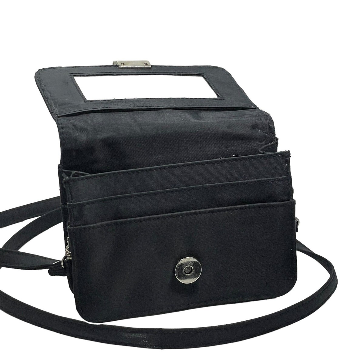 00s DKNY archive レザー ナイロン スリングバッグ 黒 y2k 2000s DKNY one shoulder pouch bag Y2K - メルカリ