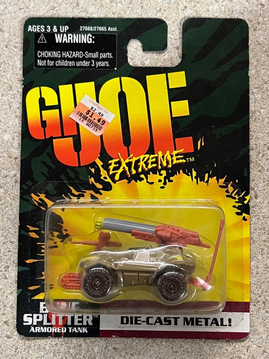 1996 Hasbro GI JOE Extreme Bone Splitter Vehicle 1:64 Die Cast New