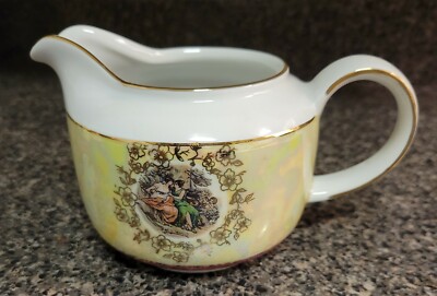 SEP Gravy sauce dish Luster Porcelain China Madonna Made in GDR Germany vintage
