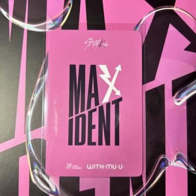 STRAY KIDS Mini Album MAXIDENT WITHMUU POB Photo Card | eBay