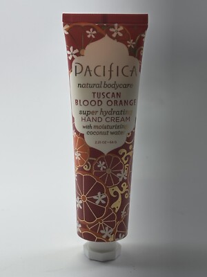 Pacifica Lotion 2.25 oz Tuscan Blood Orange Hand Cream SEALED TRAVEL PURSE SIZE
