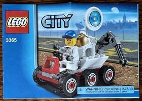LEGO City 3365 SPACE MOON BUGGY - 100% Complete with Minifigure and Manual