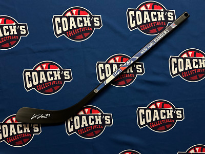 Adam Fox Autographed NY Rangers Mini Hockey Stick (Fanatics)
