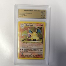 Pokémon TCG Charizard Holo Card Base2 Set, 4...