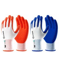 Mr. Panda 2 Pairs Skin-Friendly Gardening Gloves for Women, Latex Coated Gard...