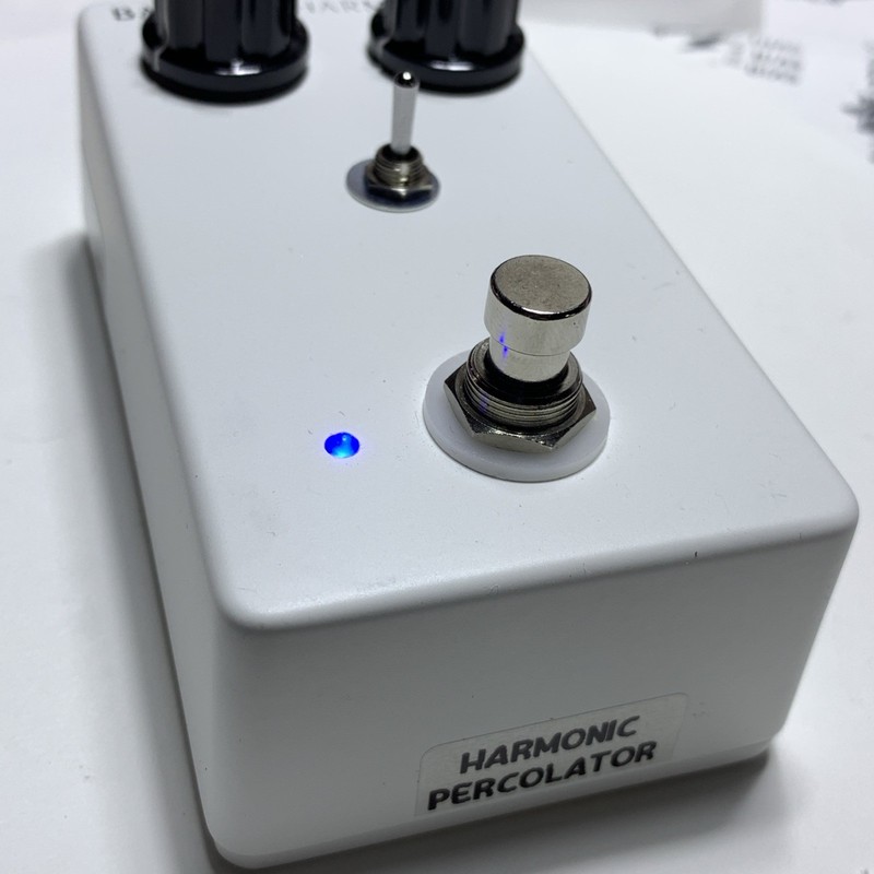 HARMONIC PERPETRATOR FUZZ GUITAR DISTORTION PEDAL VINTAGE TRANSISTORS 