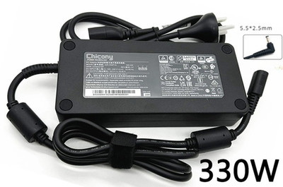 Genuine Chicony 330W 19.5V 16.92A Charger A20-330P1A 5.5*2.5mm Tip Power Adapter