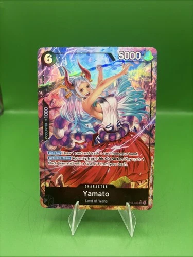 Yamato (098) (Alternate Art) OP16-098 SR The Time of Battle One Piece Foil NM