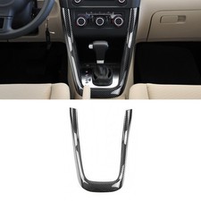 ABS Carbon Fiber Control Gear Shift Panel U Shape Cover For VW Golf 6 MK6 08-13