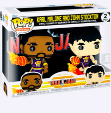 Funko Pop NBA Jam 8-Bit Karl Malone John Stockton 2 Pack Jazz