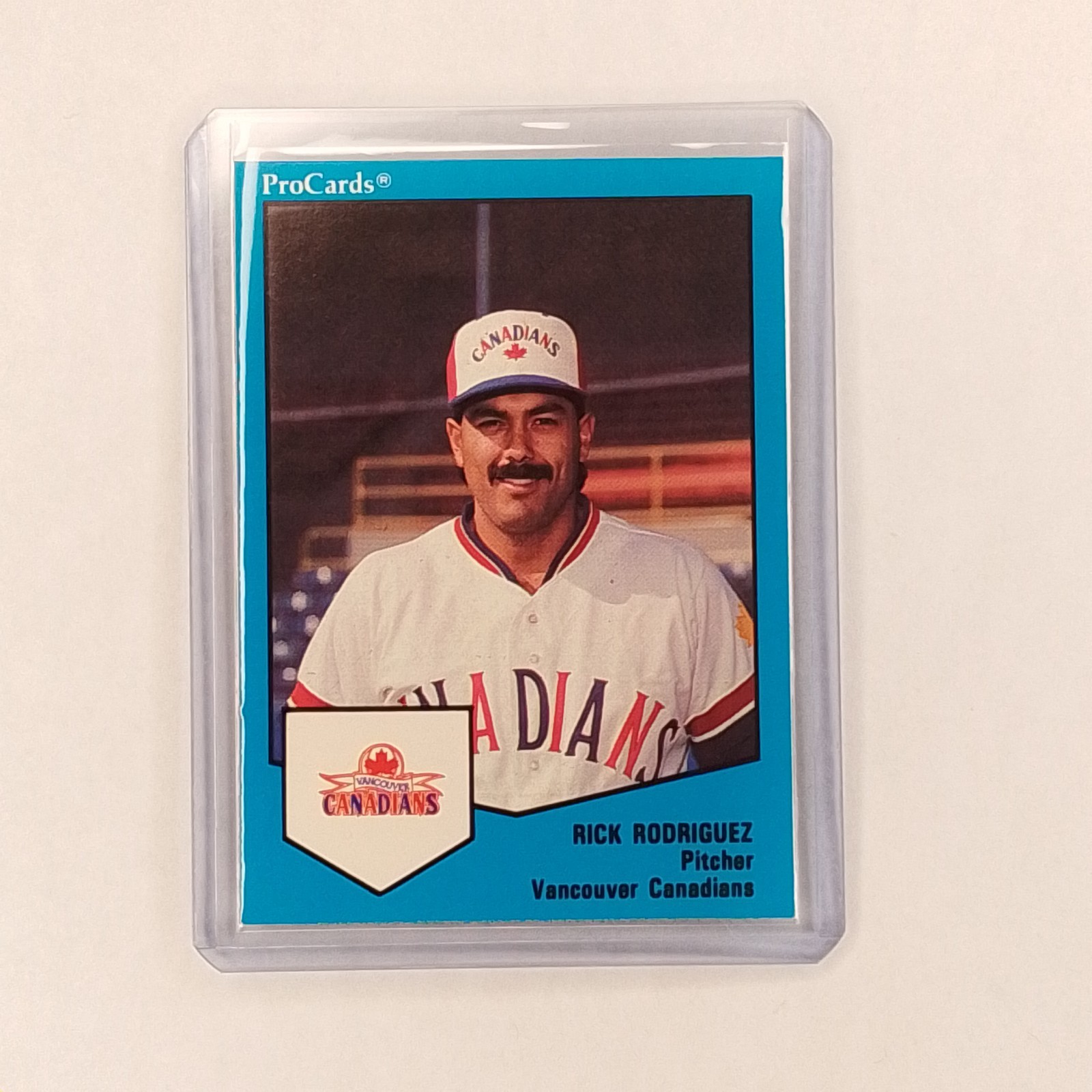 1989 ProCards Minor League Team Sets - Rick Rodriguez #580 Vancouver Canadians 