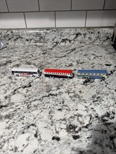 3 Walt Disney World Mini Diecast Transportation Bus Toys Passenger Disney Parks