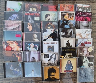 36 CDs Chapman Heather Nova Morisette Jewel Stone Amos Apple Vega und weitere