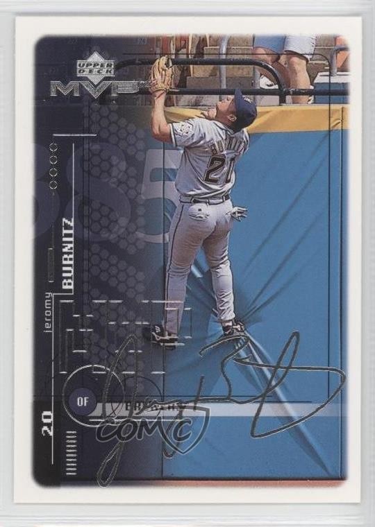 1999 Upper Deck MVP Silver Script Jeromy Burnitz #116 1q2