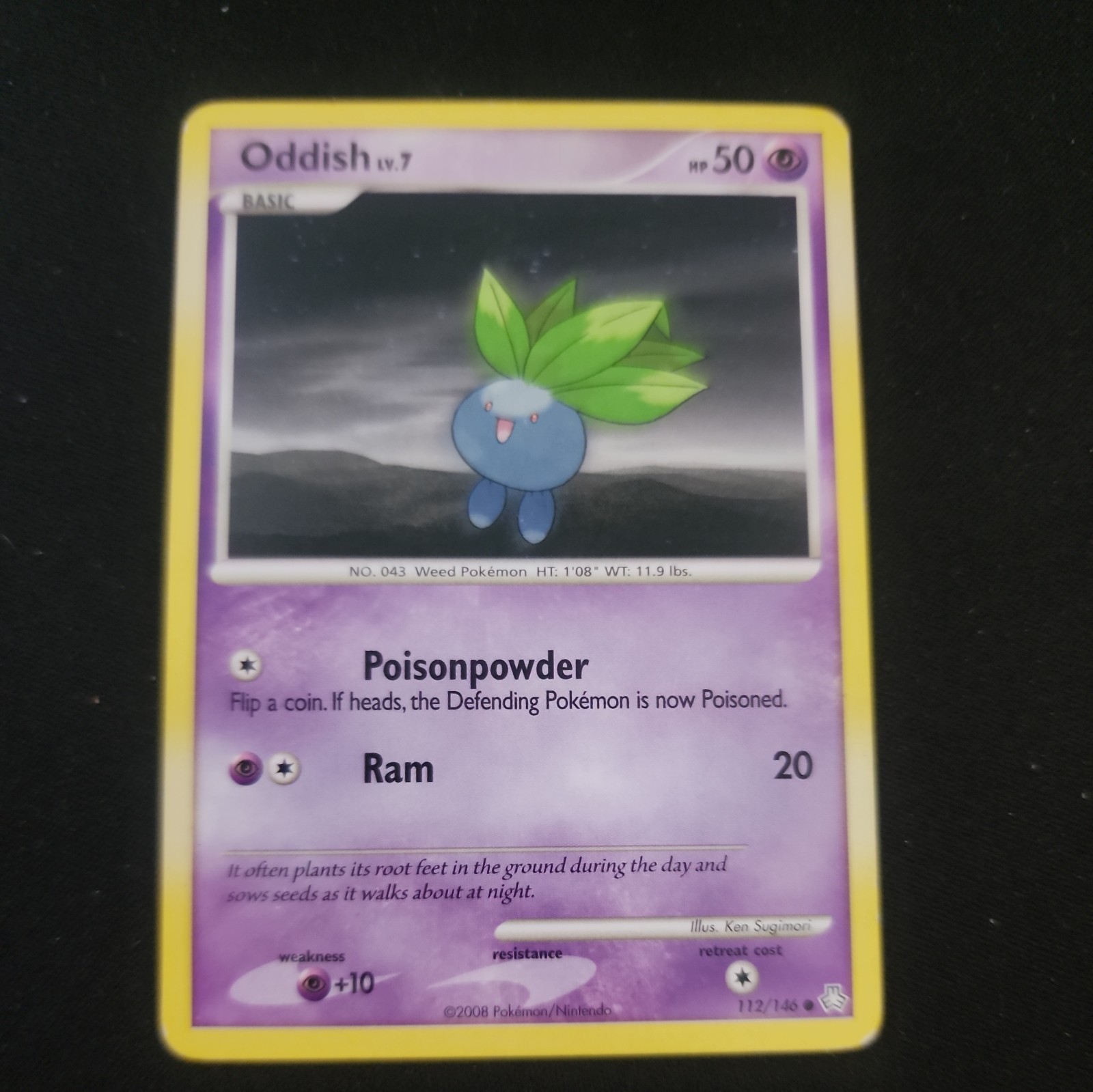 ODDISH - 112/146 Common Legends Awakened Pokemon LP