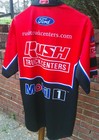 Clint Bowyer #14 RUSH TRUCK CENTERS/MOBIL 1/SHR 2024 race day pit crew shirt- L — photo 6