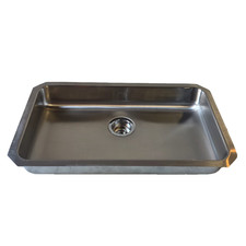 Elkay ELUH2816 Lustertone Classic Stainless Steel Single Bowl Undermount Sink