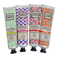4 Jenna Hipp Essential Nail and Hand Cream Lotion Nourishing 4oz Shea Butter
