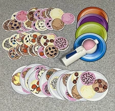 Fisher Price Scoops Of Fun 2003 Game REPLACEMENT Parts Ice Cream Scooper + Cards