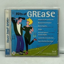 Hits of Grease, House Party Karaoke CD 8 Songs, 2003 - FREE SHIPPING