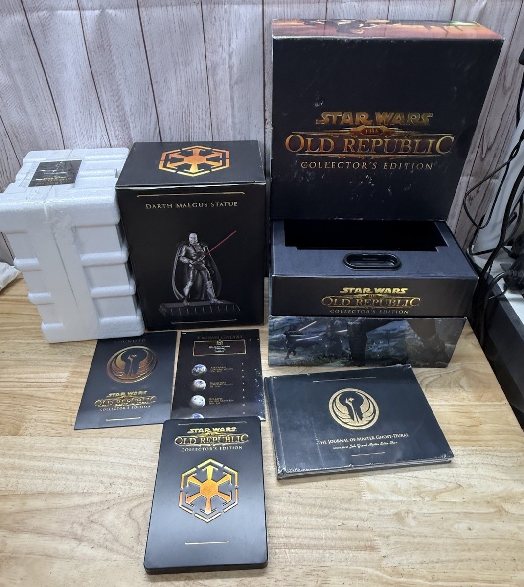Star Wars The Old Republic Collectors Statue PC Darth Malgus Some