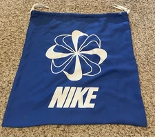 NIKE Unisex Track & Field Bag NEW BLUE Drawstring 