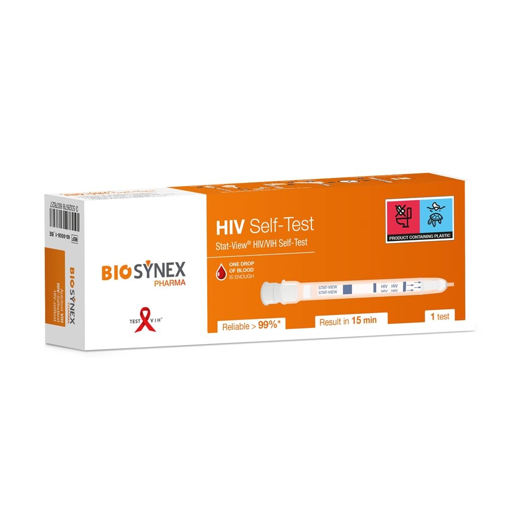 SURE CHECK HIV Test – Home Kit 99.9% accurate, result in minutes Orange
