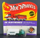Vintage Hot Wheels Redline 1970 GREEN Moving Van Heavyweights HTF Blister Pack!