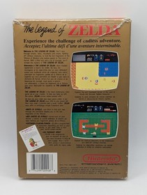 The Legend of Zelda (Nintendo NES, 1987) Gold Cart W/ Original Box Authentic