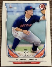 2014 Bowman Draft #DP22 Michael Chavis - Boston Red Sox