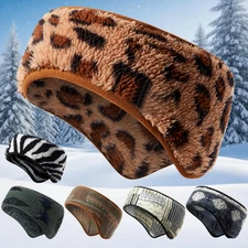 Winter Sports Ear Warmers Cover Headband Headwrap Fleece Ear muffs for Men Women
