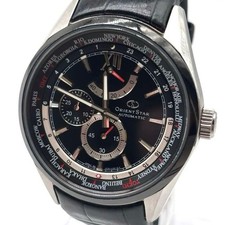 Orient Star World Time Automatic Watch with Exhibition Case From Japan