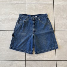 VTG 90s Y2K Levis L2 Carpenter Denim Shorts Men's 36 Baggy Wide Leg Skater Jean
