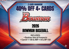 2026 Bowman Baseball Paper Complete Your Set You Pick #1-100 & BP 1 - BP 150