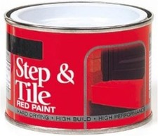 SOTL® Coatings Step & Tile Red Paint 180ml Durable Outdoor Floor & Roof Paint,