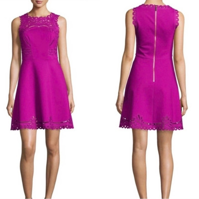 Ted Baker Dress Verony Mini Fit and Flare in Pink