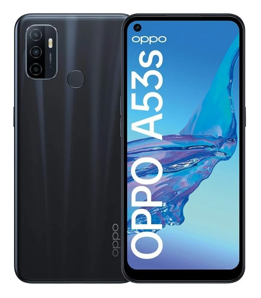 Oppo A53s CPH2135 6,5" Electric Black 128GB 13MP Dual Sim Handy - Bild 1 von 1