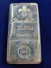 🌟 1 kg Kilo-gram Silver Bar Fleur De Lis Bullion - CHEAP FAST SHIPPING!