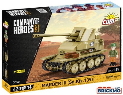 Cobi Company of Heroes 3050 Marder II Sd.Kfz.139 3050