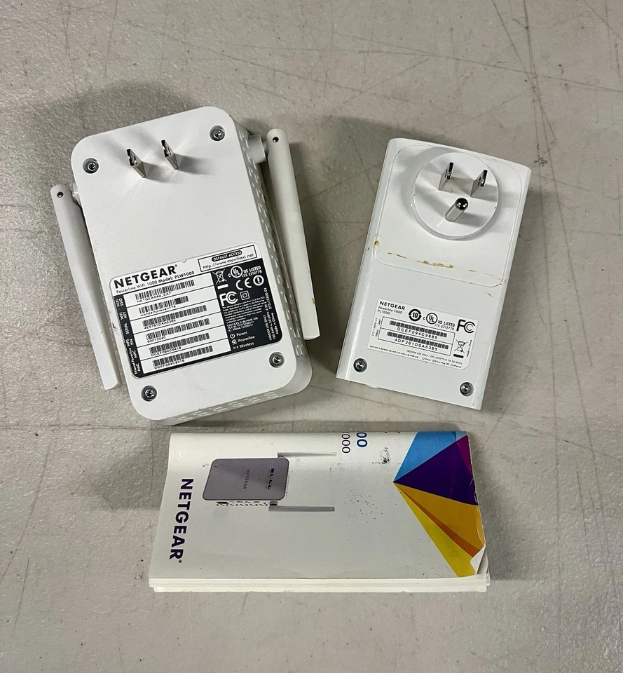 NETGEAR Powerline Adapter-Wireless Access Point Kit, 1000 Mbps (PLW1000-100NAS) - Image 2 of 2