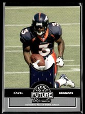 2008 Bowman Fabric of the Future Eddie Royal Denver Broncos #FF-ER
