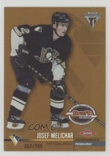 2001 Pacific Private Stock Titanium Draft Edition /780 Josef Melichar #161 b8c