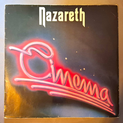 Nazareth - Cinema 12'' Vinyl LP EU Press 1986 Hard Rock