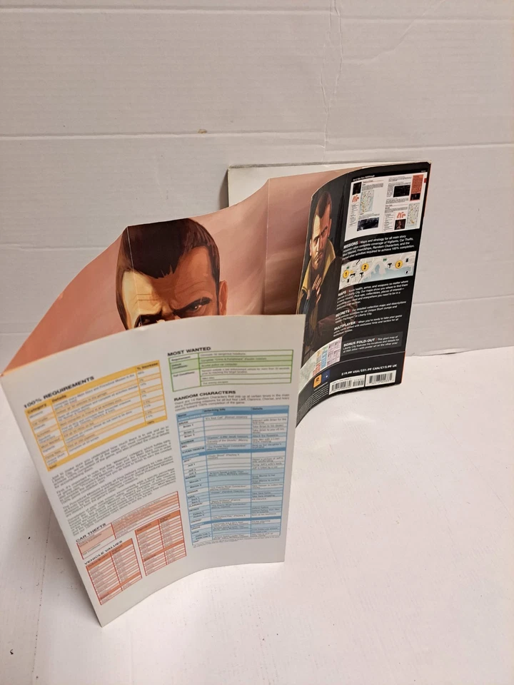 Grand Theft Auto IV GTA 4 Official Strategy Guide Brady Games with Map 1st print - Image 4 of 4