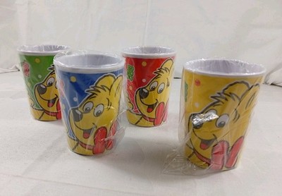 HARIBO Becher Set 4 Stück bunt Kult / Sammler / Retro   Neu OVP   inkl. Versand